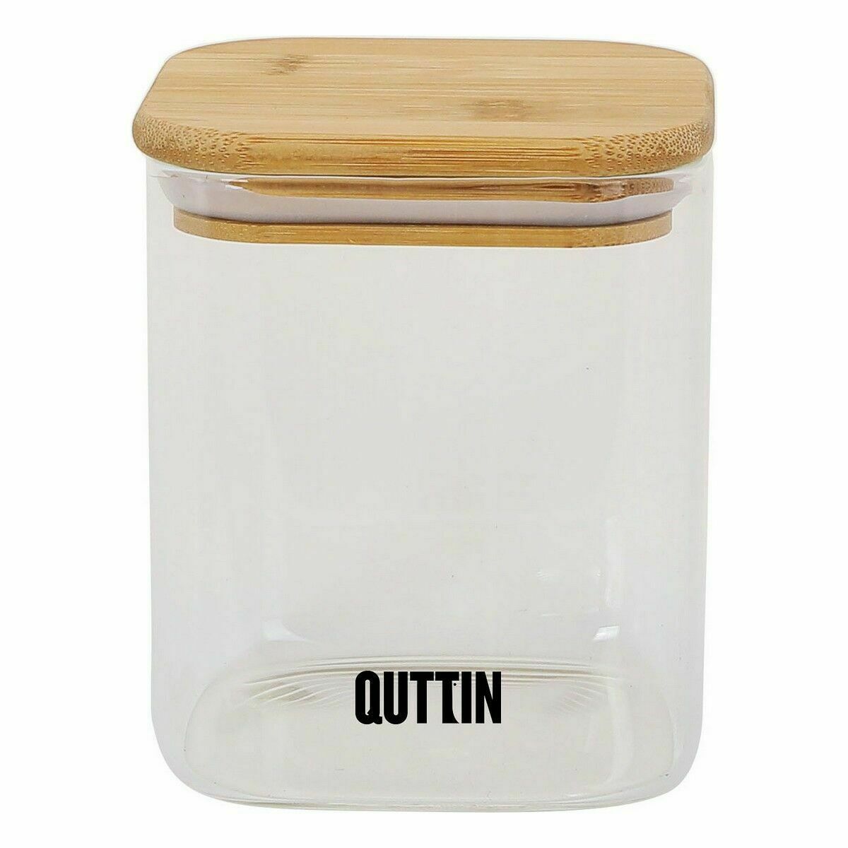 Set 12 Barattoli in Vetro Borosilicato con Coperchio in Bambù