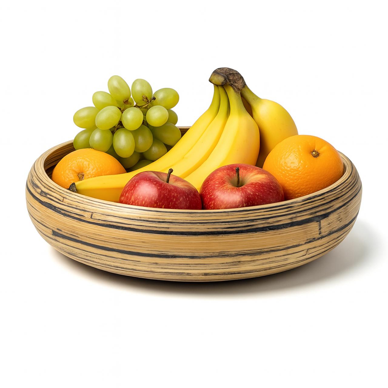 Ciotola per la frutta in Bamboo & Home Decor Bowl