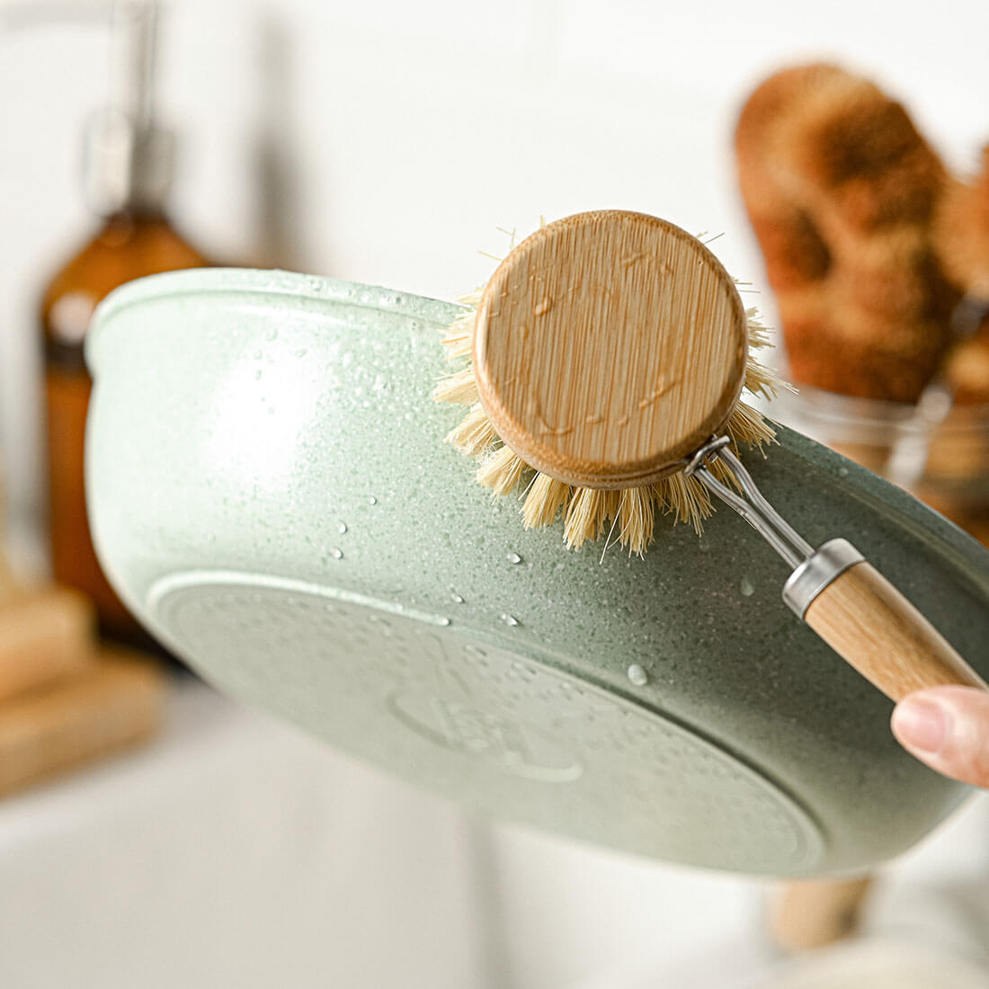 Spazzole Naturali per Piatti