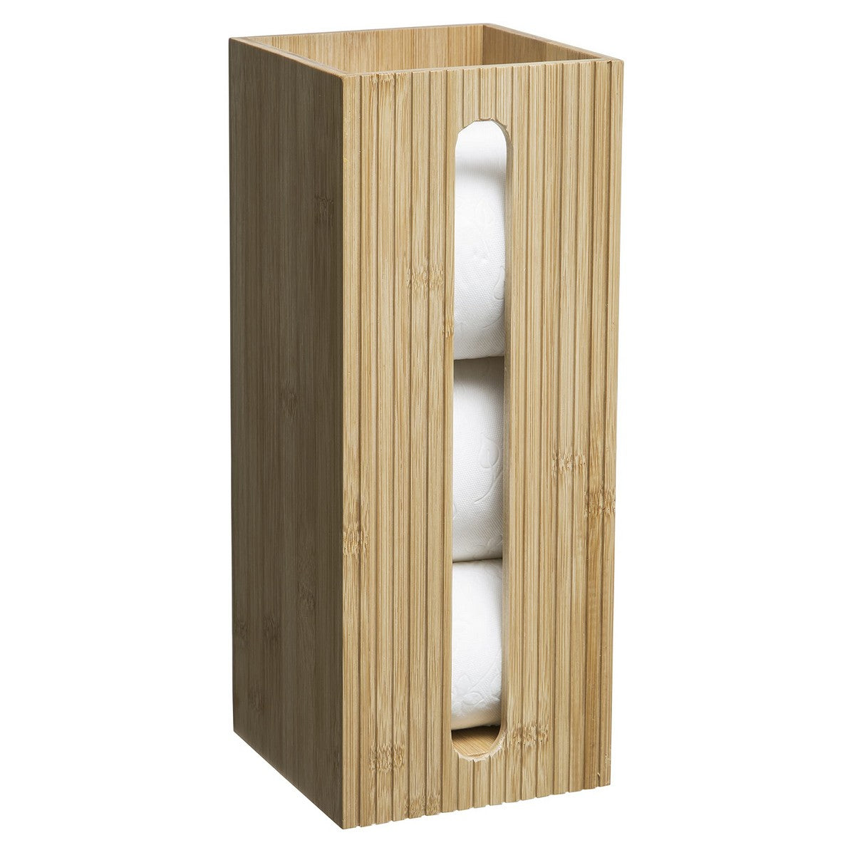 Portarotolo in Bamboo per bagno
